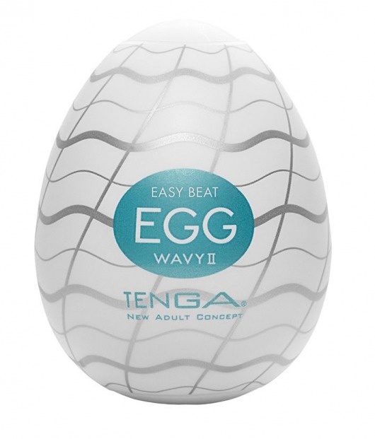 Мастурбатор-яйцо EGG Wavy II - Tenga - в Люберцах купить с доставкой