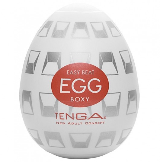 Мастурбатор-яйцо EGG Boxy - Tenga - в Люберцах купить с доставкой