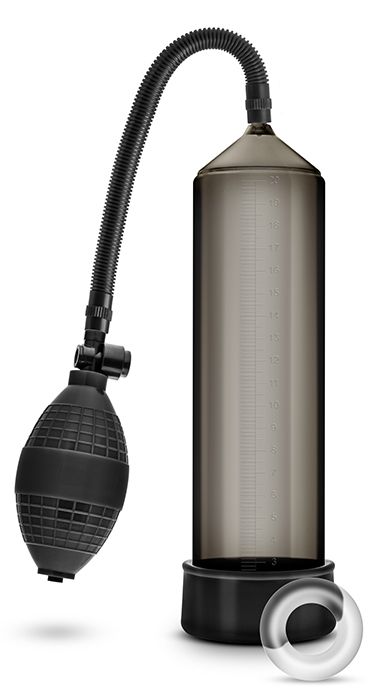 Черная вакуумная помпа VX101 Male Enhancement Pump - Blush Novelties - в Люберцах купить с доставкой