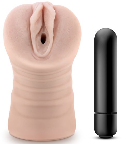 Телесный мастурбатор-вагина Rain - Blush Novelties - в Люберцах купить с доставкой