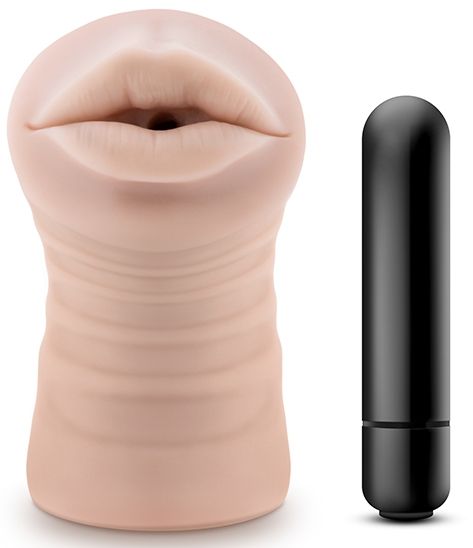 Телесный мастурбатор-ротик Skye - Blush Novelties - в Люберцах купить с доставкой