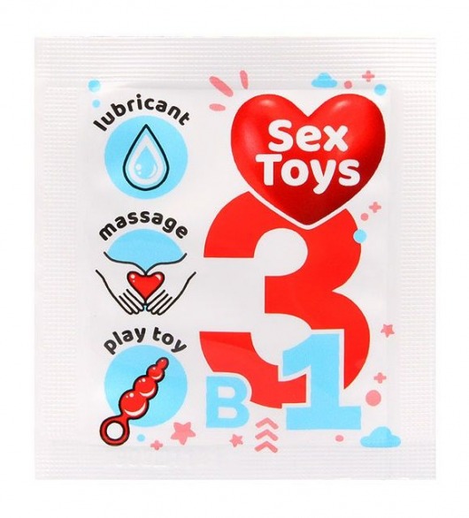 Гель-лубрикант на водной основе Sex Toys - 4 гр. - Биоритм - купить с доставкой в Люберцах