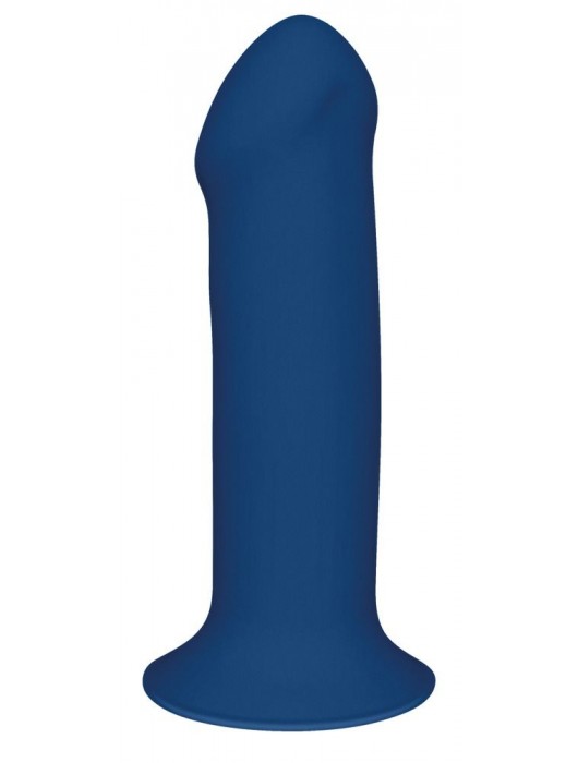 Синий фаллоимитатор двойной плотности Hitsens 1 - 17,7 см. - Adrien Lastic