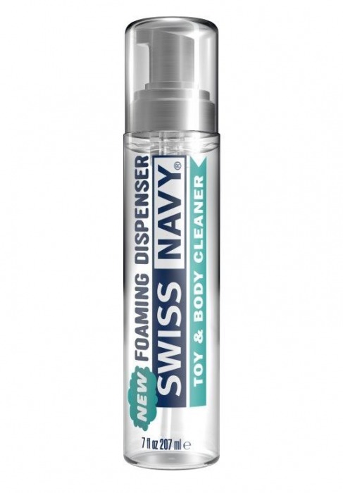 Очищающая пенка для игрушек и тела Swiss Navy Toy   Body Cleaner Foamer - 207 мл. - Swiss navy - купить с доставкой в Люберцах