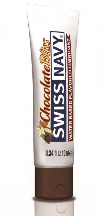 Лубрикант с ароматом шоколада Swiss Navy Chocolate Bliss Lube - 10 мл. - Swiss navy - купить с доставкой в Люберцах