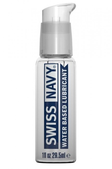 Лубрикант Swiss Navy Water Based Lube на водной основе - 29,5 мл. - Swiss navy - купить с доставкой в Люберцах