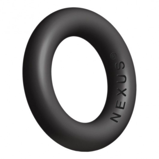 Черное эрекционное кольцо Nexus Enduro Plus - Nexus Range - в Люберцах купить с доставкой