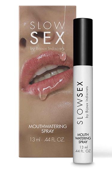 Спрей для усиления слюноотделения Slow Sex Mouthwatering Spray - 13 мл. - Bijoux Indiscrets - купить с доставкой в Люберцах