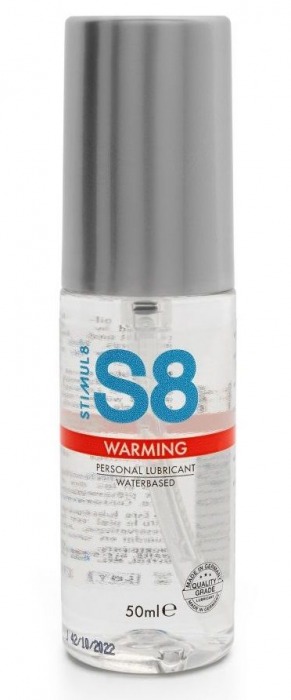 Cогревающий лубрикант на водной основе Stimul8 Warming Lube - 50 мл. - Stimul8 - купить с доставкой в Люберцах