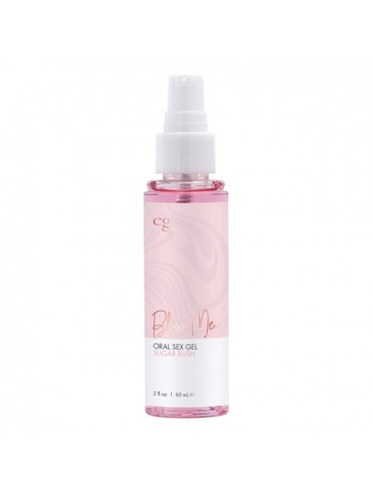 Гель для орального секса Sugar Rush с ароматом сладкой ваты - 60 мл. - CG - купить с доставкой в Люберцах