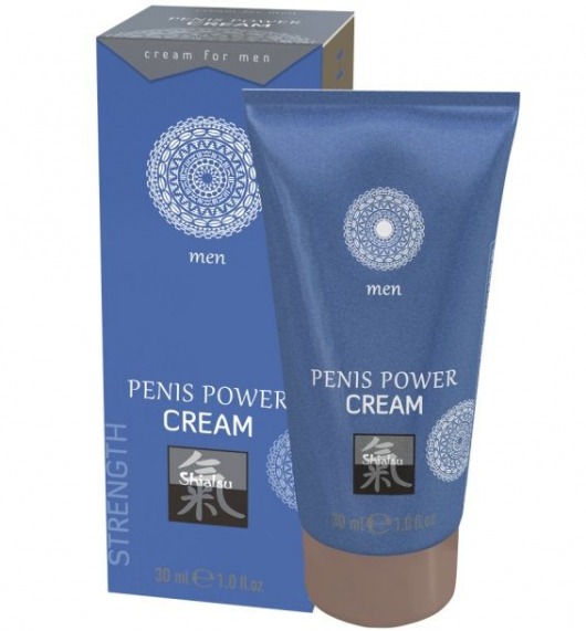 Возбуждающий крем для мужчин Penis Power Cream - 30 мл. - Shiatsu - купить с доставкой в Люберцах