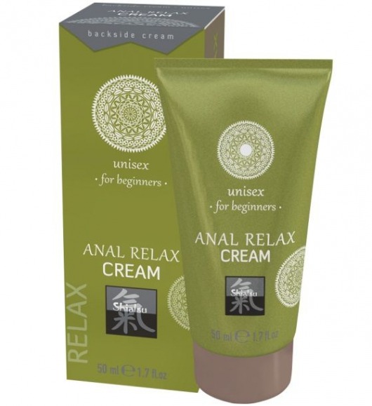 Анальный крем Anal Relax Cream - 50 мл. - Shiatsu - купить с доставкой в Люберцах