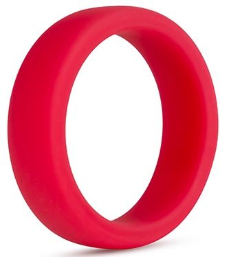Красное эрекционное кольцо Silicone Go Pro Cock Ring - Blush Novelties - в Люберцах купить с доставкой