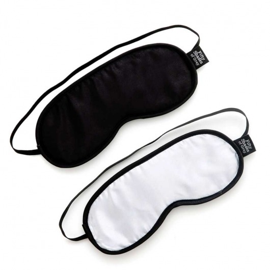 Набор из двух масок на глаза Soft Blindfold Twin Pack - Fifty Shades of Grey - купить с доставкой в Люберцах