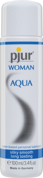 Лубрикант на водной основе pjur WOMAN Aqua - 100 мл. - Pjur - купить с доставкой в Люберцах
