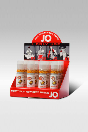 Лубрикант с ароматом персика JO Flavored Peachy Lips - 30 мл. - System JO - купить с доставкой в Люберцах