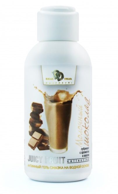 Интимный гель-смазка JUICY FRUIT с ароматом молочного шоколада - 100 мл. - БиоМед - купить с доставкой в Люберцах
