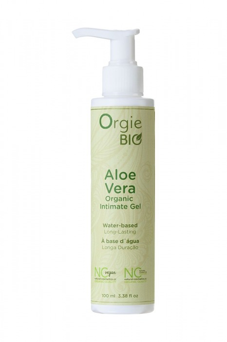 Органический интимный гель ORGIE Bio Aloe Vera с экстрактом алоэ вера - 100 мл. - ORGIE - купить с доставкой в Люберцах