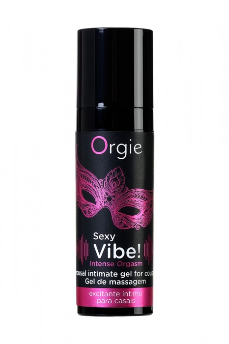 Гель для массажа ORGIE Sexy Vibe Intense Orgasm - 15 мл. - ORGIE - купить с доставкой в Люберцах