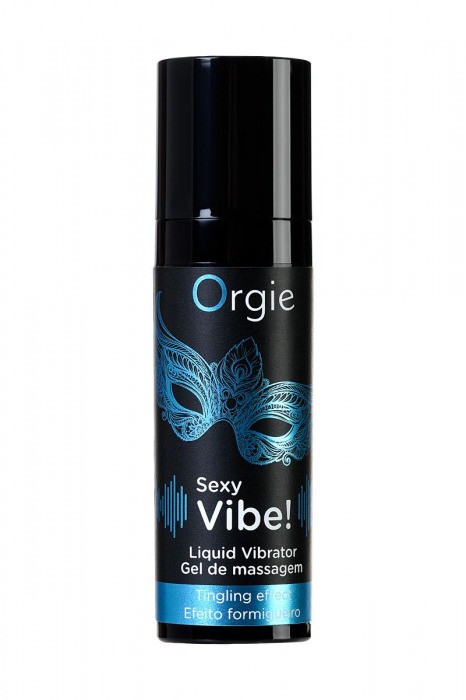 Гель для массажа ORGIE Sexy Vibe Liquid Vibrator с эффектом вибрации - 15 мл. - ORGIE - купить с доставкой в Люберцах