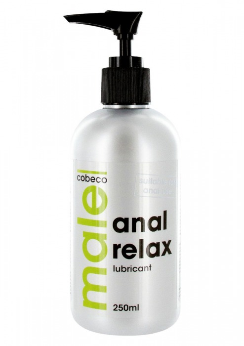 Анальный лубрикант MALE Cobeco Anal Relax Lubricant - 250 мл. - Cobeco - купить с доставкой в Люберцах