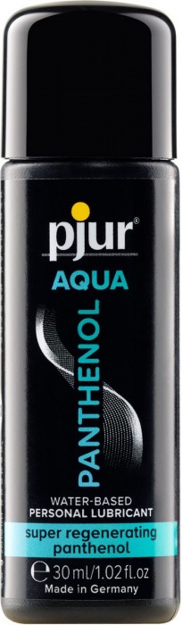 Лубрикант на водной основе с пантенолом pjur AQUA Panthenol - 30 мл. - Pjur - купить с доставкой в Люберцах