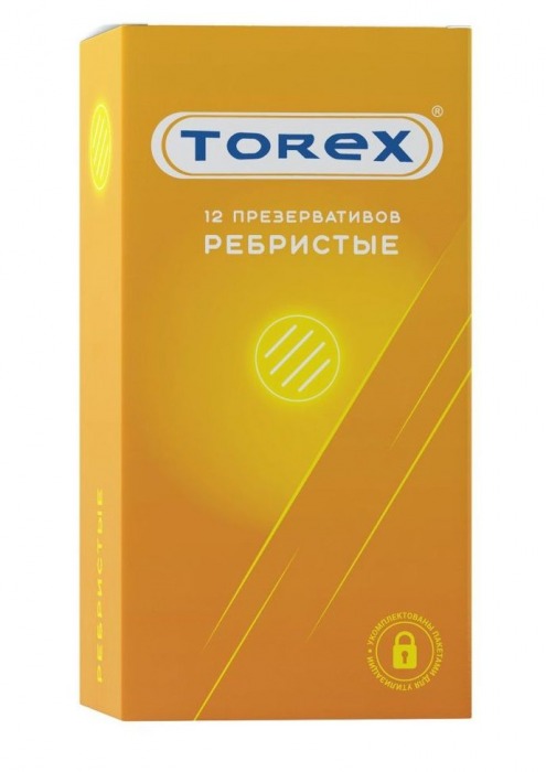 Текстурированные презервативы Torex  Ребристые  - 12 шт. - Torex - купить с доставкой в Люберцах