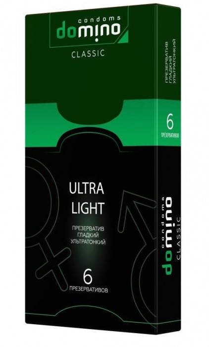 Супертонкие презервативы DOMINO Ultra Light - 6 шт. - Domino - купить с доставкой в Люберцах