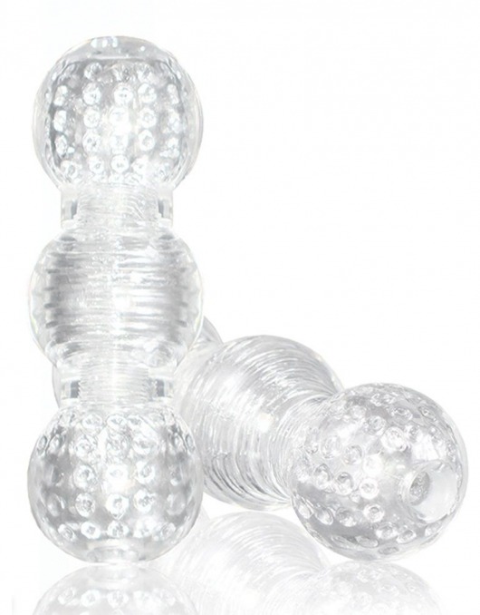Прозрачный фигурный мастурбатор Master Stroker - Blush Novelties - в Люберцах купить с доставкой