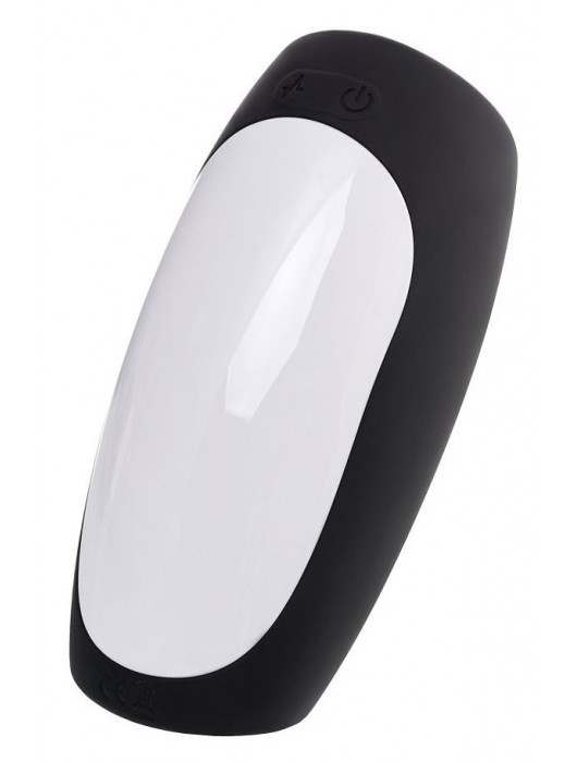 Черно-белый перезаряжаемый мастурбатор Erotist Hailstorm - Erotist Adult Toys - в Люберцах купить с доставкой