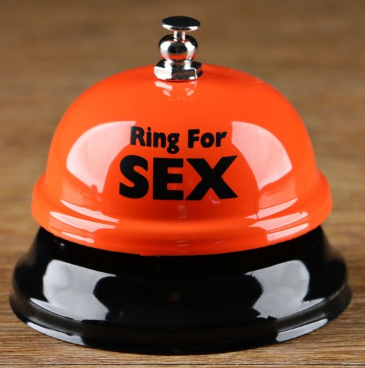 Настольный звонок RING FOR SEX - Сима-Ленд - купить с доставкой в Люберцах