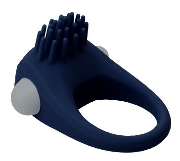 Синее эрекционное виброкольцо STIMU RING - Dream Toys - в Люберцах купить с доставкой
