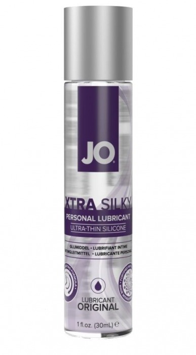 Лубрикант на силиконовой основе JO Xtra Silky - 30 мл. - System JO - купить с доставкой в Люберцах