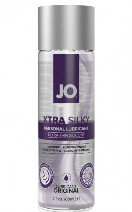 Лубрикант на силиконовой основе JO Xtra Silky - 60 мл. - System JO - купить с доставкой в Люберцах