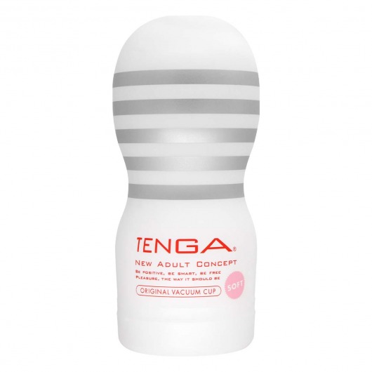 Мастурбатор TENGA Original Vacuum Cup Soft - Tenga - в Люберцах купить с доставкой
