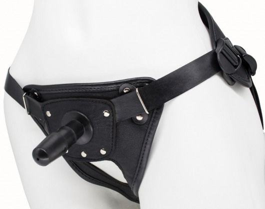 Черный пояс для насадок BEST CLASS STRAP - LOVETOY (А-Полимер) - купить с доставкой в Люберцах