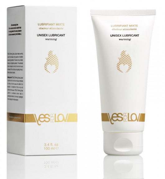 Лубрикант на водной основе с согревающим эффектом Warming Unisex Lubricant - 100 мл. - YESforLOV - купить с доставкой в Люберцах