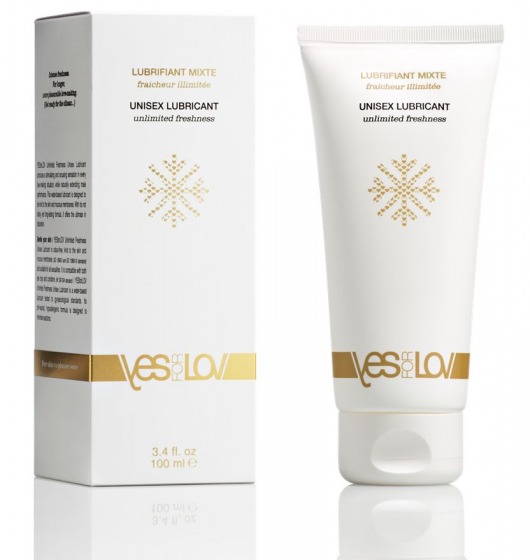 Лубрикант на водной основе с охлаждающим эффектом Unlimited Freshness Unisex Lubricant - 100 мл. - YESforLOV - купить с доставкой в Люберцах