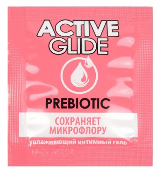 Лубрикант на водной основе Active Glide с пребиотиком - 3 гр. - Биоритм - купить с доставкой в Люберцах