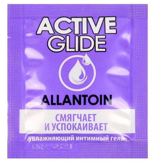 Лубрикант на водной основе Active Glide с аллантоином - 3 гр. - Биоритм - купить с доставкой в Люберцах
