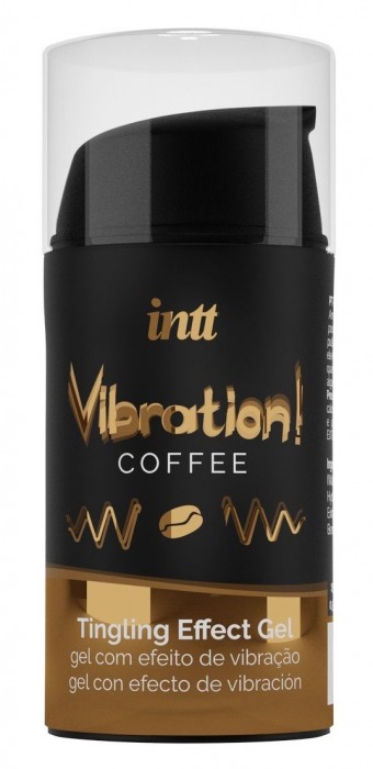 Жидкий интимный гель с эффектом вибрации Vibration! Coffee - 15 мл. - INTT - купить с доставкой в Люберцах