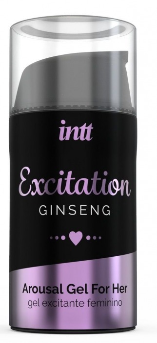 Женский возбуждающий интимный гель Excitation Ginseng - 15 мл. - INTT - купить с доставкой в Люберцах