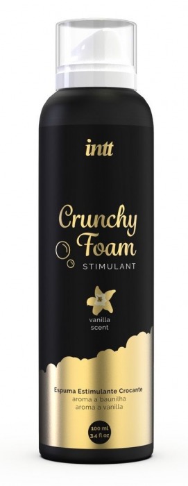 Пенка для массажа Crunchy Foam Stimulant Vanilla - 100 мл. - INTT - купить с доставкой в Люберцах