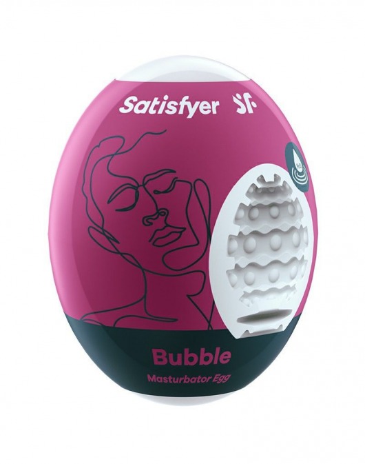 Мастурбатор-яйцо Satisfyer Bubble Mini Masturbator - Satisfyer - в Люберцах купить с доставкой