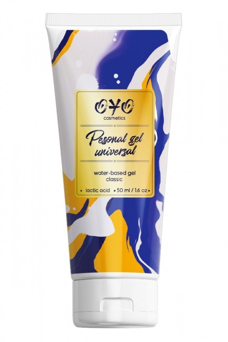 Интимная смазка на водной основе OYO Personal Gel Universal - 50 мл. - OYO - купить с доставкой в Люберцах