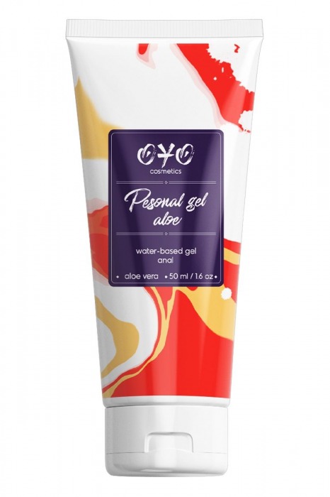 Анальная смазка на водной основе OYO Personal Gel Aloe - 50 мл. - OYO - купить с доставкой в Люберцах