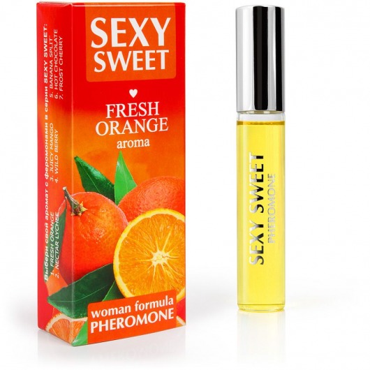 Парфюм для тела с феромонами Sexy Sweet с ароматом апельсина - 10 мл. -  - Магазин феромонов в Люберцах