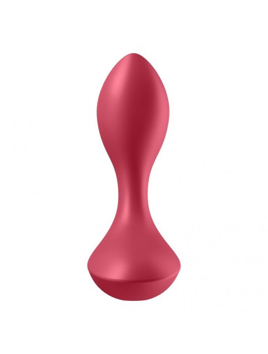 Красный вибромассажёр простаты Satisfyer Backdoor Lover - 14 см. - Satisfyer - в Люберцах купить с доставкой