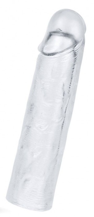 Прозрачная насадка-удлинитель Flawless Clear Penis Sleeve Add 1 - 15,5 см. - Lovetoy - в Люберцах купить с доставкой