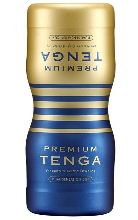 Мастурбатор TENGA Premium Dual Sensation Cup - Tenga - в Люберцах купить с доставкой